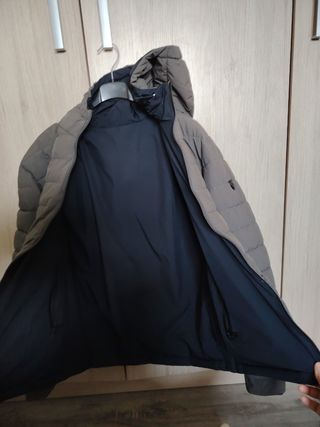 Abrigo Álvaro Moreno gris talla M