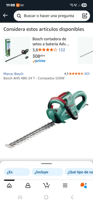 Tagliasiepi Bosch AHS 480-24 T