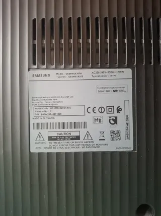 TV Samsung 55"UHD HDR Curvo Smart TV Serie MU6205K