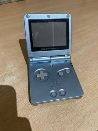 Nintendo Game Boy Advance SP Plata
