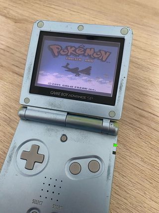 Nintendo Game Boy Advance SP Plata
