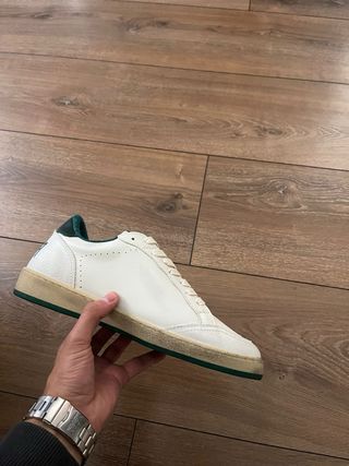 Golden Goose Ball Star Blancas y Verdes