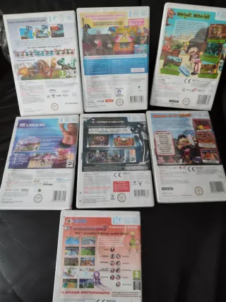 Lote 6 Videojuegos Wii: Skylanders, Just Dance, Zu