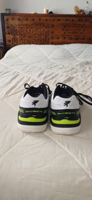 Zapatillas Fútbol Sala Joma Gambeta Blancas/Verdes