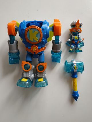 Superthings Superbot Zazoom Robot + Personaje
