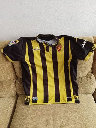 CAMISETA FÚTBOL MERCURY REAL ZARAGOZA XL ORIGINAL 