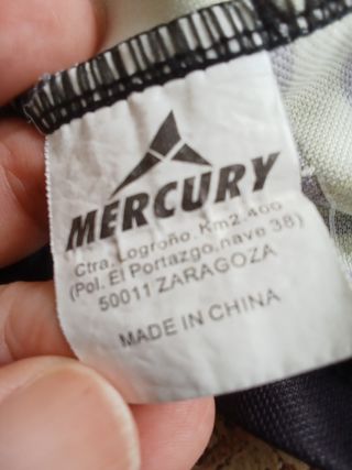 CAMISETA FÚTBOL MERCURY REAL ZARAGOZA XL ORIGINAL 