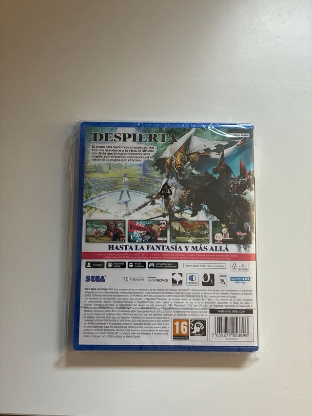 Metaphor: ReFantazio PS5 Nuevo