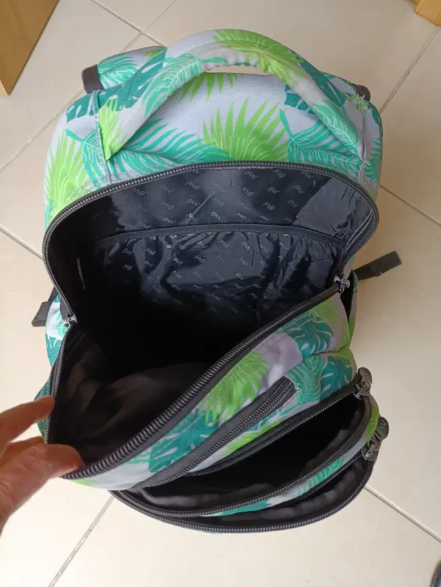 Mochila escolar o gimnasio