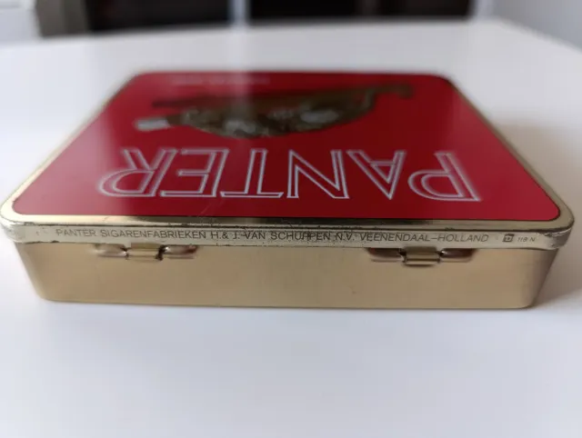 Pitillera Panter Vintage Señoritas-Rood caja puros