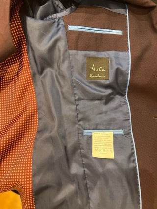 Traje completo (americana + pantalón) como nuevo –