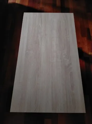 Mesa centro madera elevable 90x50 como nueva.