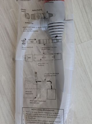 Qlima Pompa Elettrica per Stufa a Combustibile