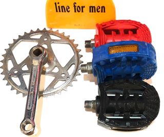 Pedales BMX Clásica (Rojo, Azul, Negro)