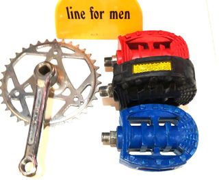 Pedales BMX Clásica (Rojo, Azul, Negro)