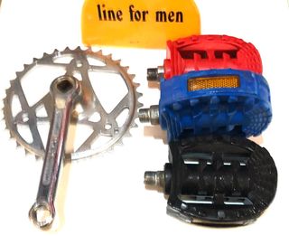 Pedales BMX Clásica (Rojo, Azul, Negro)