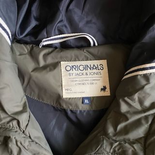 Chaqueta acolchada/ abrigo Jack & Jones verde