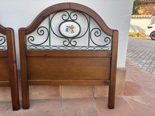 Cabeceros de madera para cama 90cm