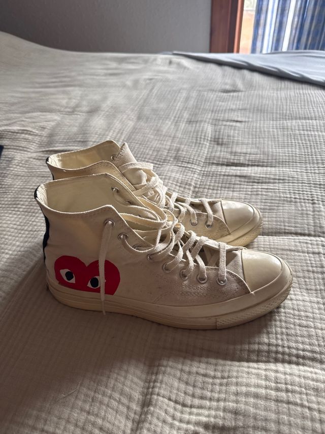 Zapatillas Comme des Garçons Corazón Rojo