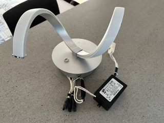 4 Lámparas LED Mantra NUR Plata/Blanco