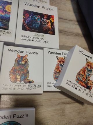 Puzzles de madera 🧩