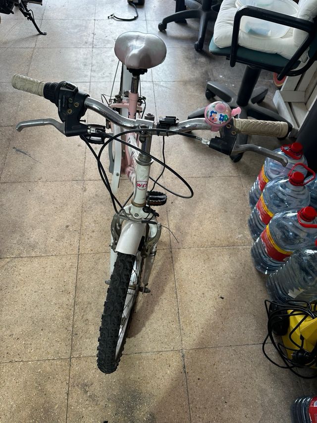 Bicicleta Niña Skate Girl WST Rosa