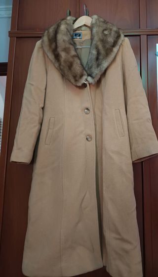 Abrigo largo lana-cashemere 80%