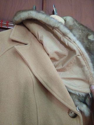 Abrigo largo lana-cashemere 80%