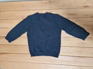 Cardigan Benetton bambino blu