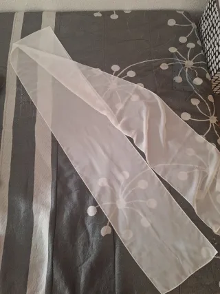 Fular Novia/Invitada Blanco