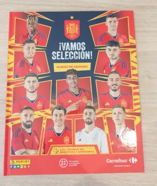 Álbum Cromos ¡Vamos Selección! Carrefour