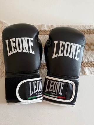 Guantes de Boxeo Leone Negros