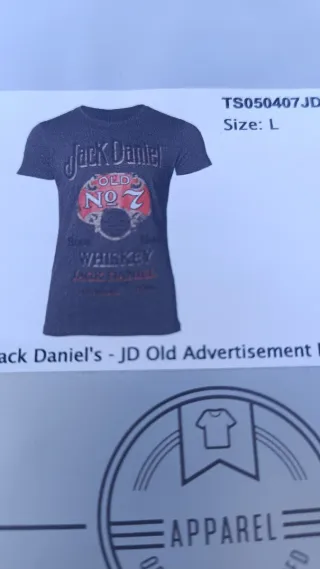 Camiseta Jack Daniel's Old No. 7 Talla L