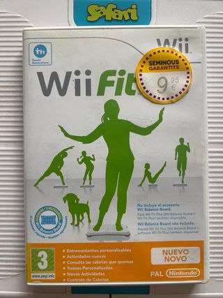 Conjunto videojuego Wii Fit + Wii Balance