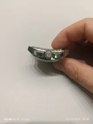 Reloj Lotus Hombre Plata y Blanco