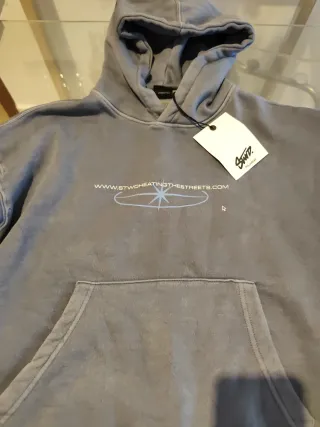 Sudadera Pull and Bear Gris Talla XS
