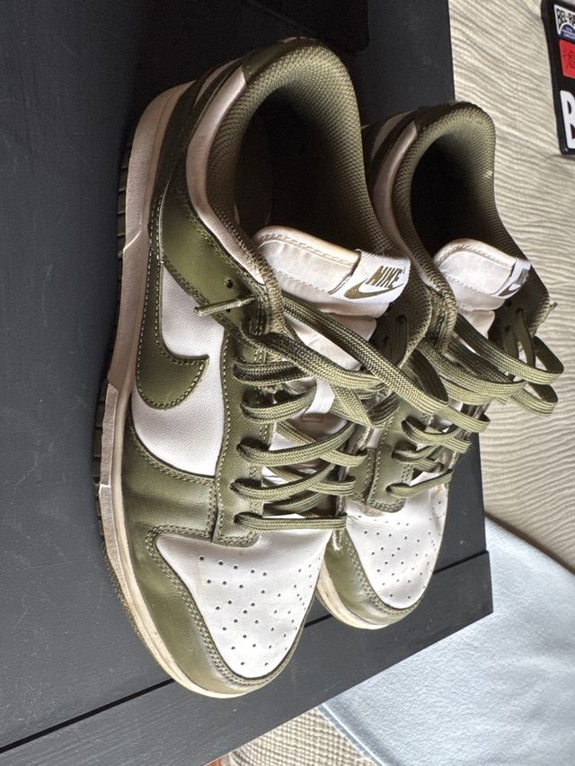 Nike Dunk Verde y Blanco