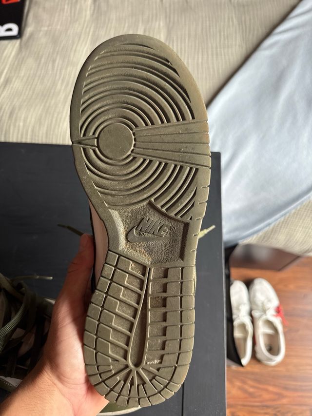 Nike Dunk Verde y Blanco