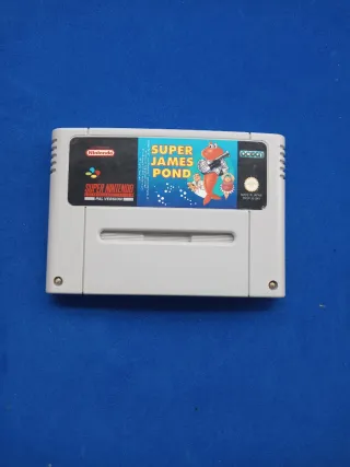 Super James Pond Super Nintendo PAL