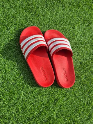 Chanclas Adidas Rojas Talla 39