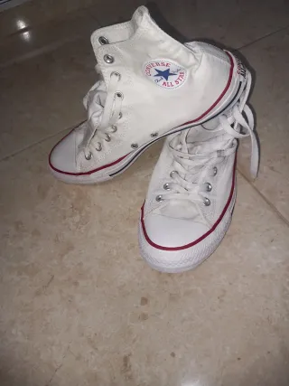 Botas Converse Blancas Hombre