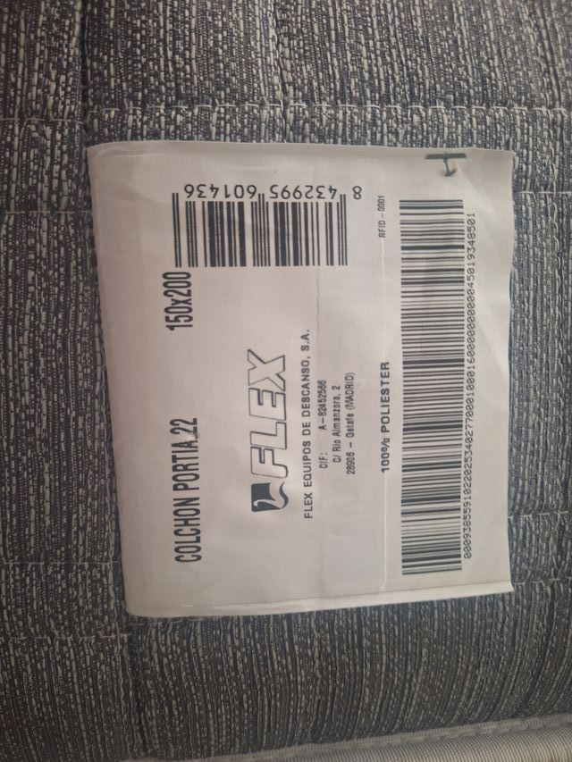 Colchón Flex Portia 22 150x200