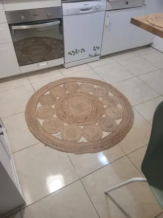 Alfombras Ratán Yute Redondas