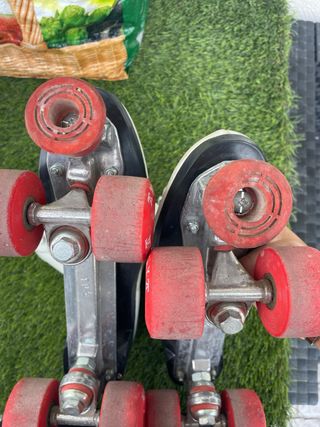 Patines artísticos blancos AMAYA
talla 41