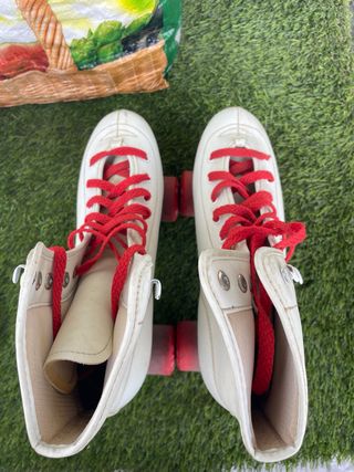 Patines artísticos blancos AMAYA
talla 41