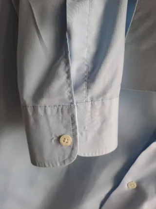 Camisa de vestir azul talla 42