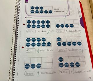 Libro Matemáticas Manipulatives 5 de Primaria