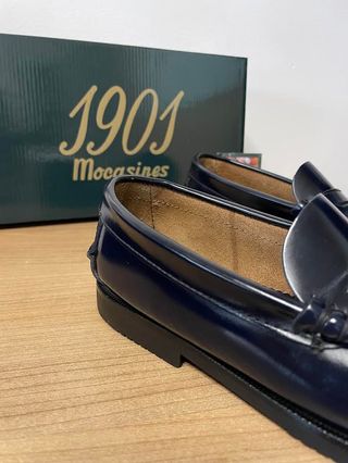 Mocasines 1901 Talla 34 Azul Marino
