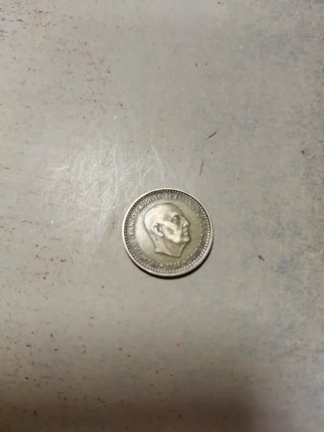 1 Peseta Francisco Franco 1966