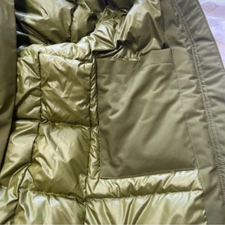 Chaquetón North Face plumífero 3/4 verde